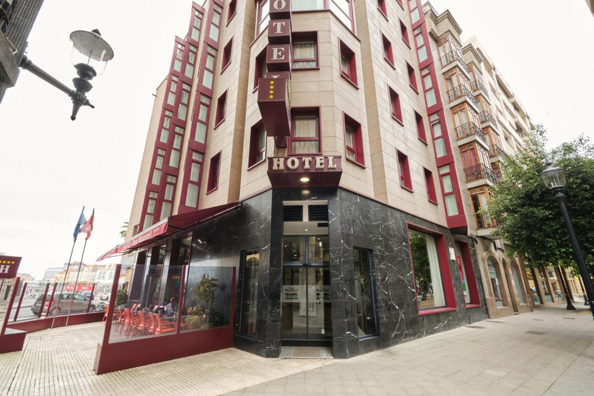 Hotel Don Manuel Gijón Exterior foto